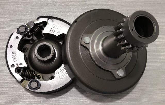 ZC C100 Beginner Clutch Assembly - Shiny Cover with Box for Honda CJLHQZC-ZC01 motorcycle part