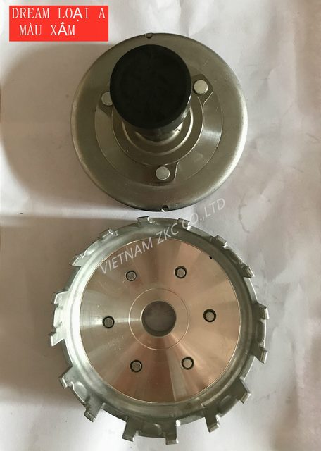 ZC C100 Basic Clutch Outer Cover Large Gear Assembly (Bright Color) for HONDA LHQ-ZC01 motorcycle part