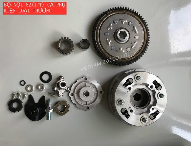 ZC 90 Clutch Assembly (17T) with Small Parts Master and Slave Accessories - Market for LHQ-ZC03B motorcycle part