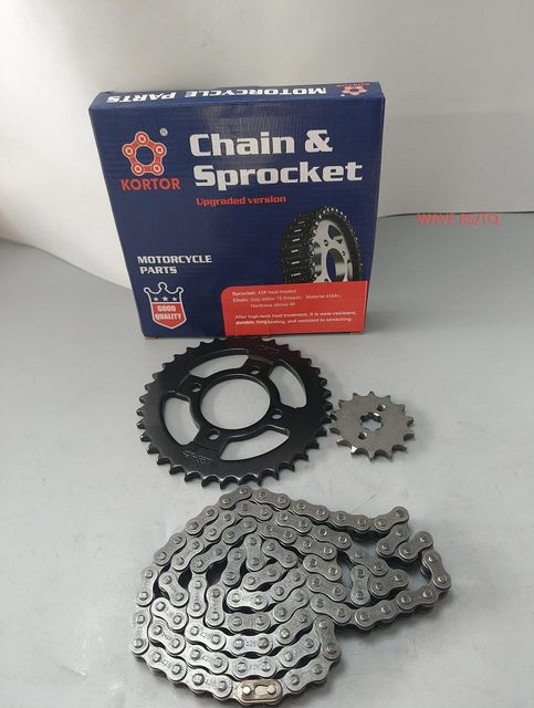 KORTOR WAVE RS/TQ set chain for Honda TL-KOR04 motorcycle part